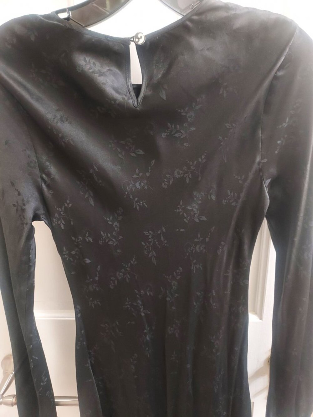 Realisation Par The Owens Voodoo Black Jacquard Long Sleeve Dress - Picture 8 of 12